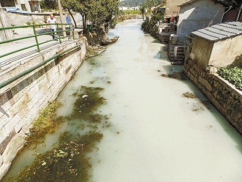 “牛奶河”事發(fā)紹興，為石料場違規(guī)排污所致