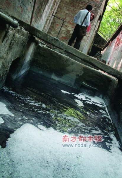 珠江污染。南都記者李向新攝