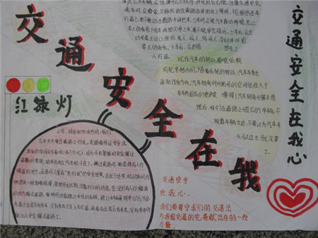 交通安全手抄報(bào)圖片