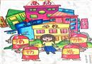 繪畫作品：消防設(shè)施不可缺