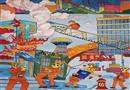 繪畫作品：救援現(xiàn)場