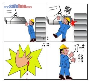 指吊作業(yè)不認(rèn)真、大禍來(lái)了沒(méi)處跑