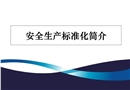 安全標(biāo)準(zhǔn)化基礎(chǔ)知識(shí)及考評(píng)方法