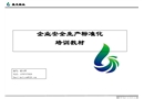 企業(yè)安全生產(chǎn)標(biāo)準(zhǔn)化培訓(xùn)教材