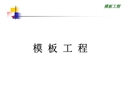 模板工程（2009年省站安監(jiān)員培訓(xùn)）