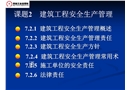 建筑工程安全生產(chǎn)管理