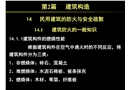 民用建筑的防火與安全疏散