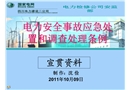 《電力安全事故應急處置和調(diào)查處理條例》宣貫資料