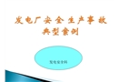發(fā)電廠安全生產(chǎn)事故典型案例