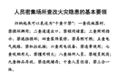查改火災(zāi)隱患PPT