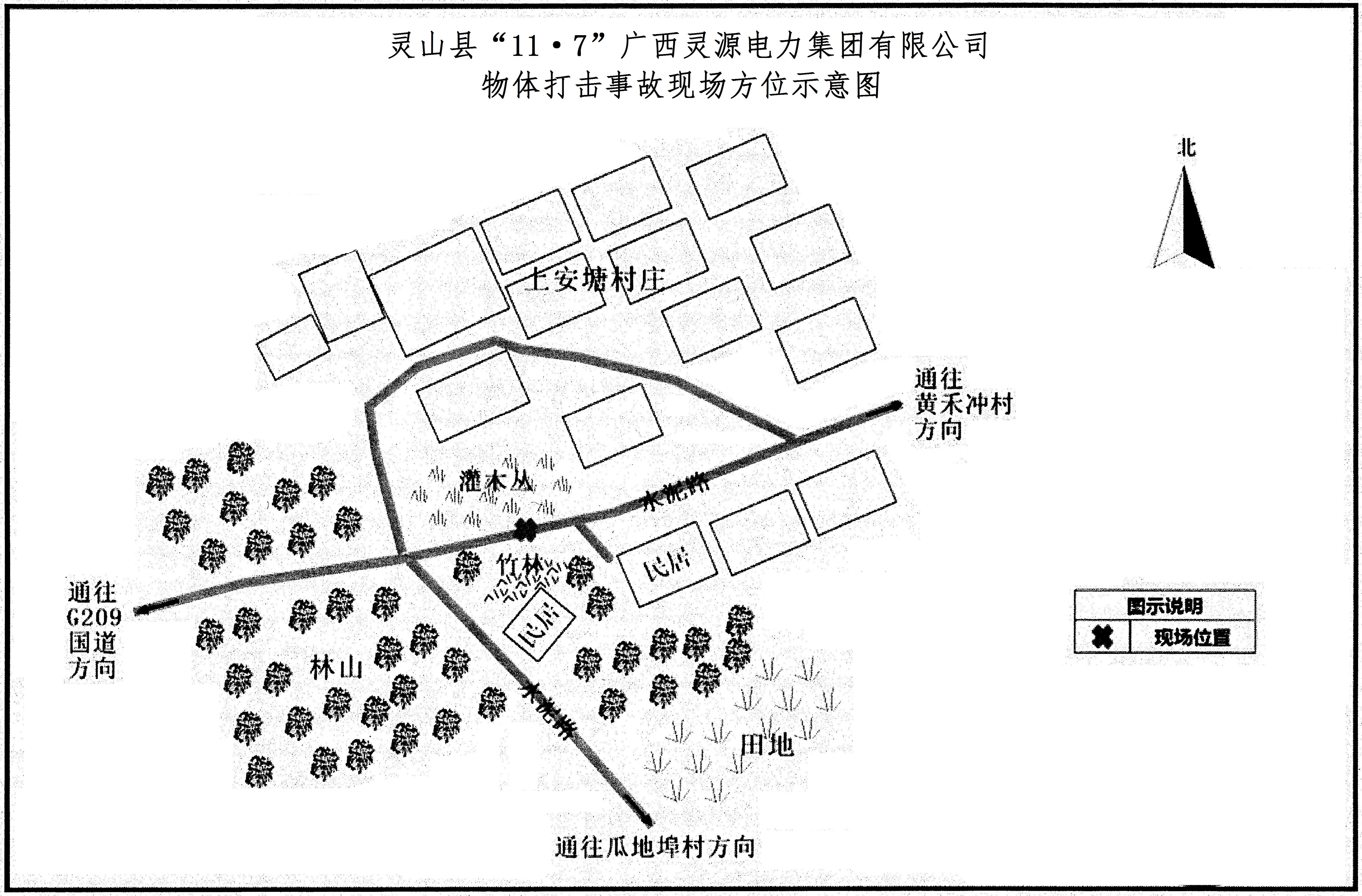 靈山縣“11·7”廣西靈源電力集團有限公司物體打擊事故調(diào)查報告