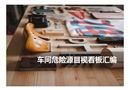 車間危險(xiǎn)源目視看板匯編培訓(xùn)