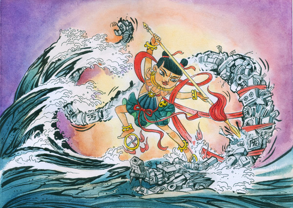 新哪吒鬧海